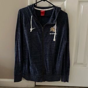 Woman’s Nike Reinhardt University Baseball lightweight zip hoodie.